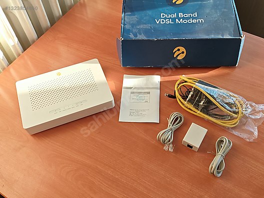 TURKCELL VDSL Dual Band Modem ZTE ZXHN H168A sahibinden.comda