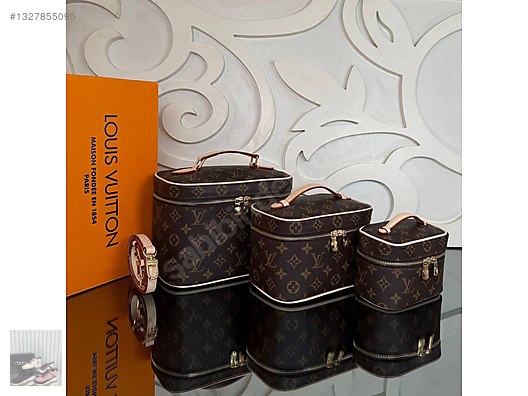 Louis Vuitton Nice Triple Set Vejital Deri Nano - Louis Vuitton
