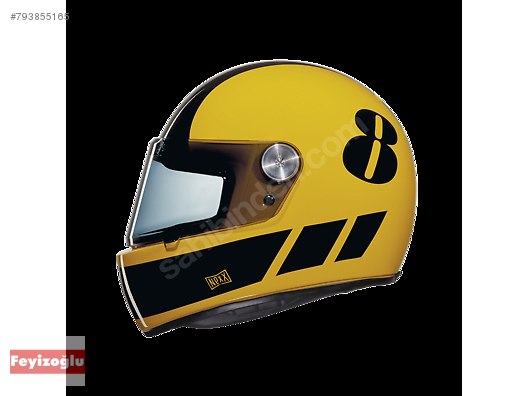 Nexx X G100 Racer Billy B Kask Sari Siyah Feyizoglu Com Turkiye Nin Motosiklet Magazasi