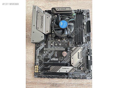 İNTEL İ5 9600K İŞLEMCİ MSİ MAG Z390 TOMAHAWK ANAKART sahibinden