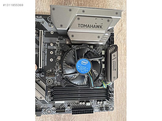 İNTEL İ5 9600K İŞLEMCİ MSİ MAG Z390 TOMAHAWK ANAKART sahibinden