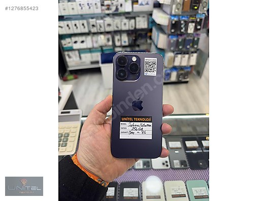 Resim Apple iPhone 14 Pro Max İkinci El TR | 256 GB | Mor İkinci El İPHONE 14 PRO MAX 256 HATASIZ