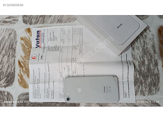 Apple / iPhone 8 / İPHONE 8 KVK 256GB on sahibinden.com - 1320855656