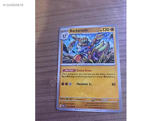 barbaracle pokemon card - (23/124) - XY Fates Collide Colorless Retreat Cost Pokemon TCG - SM6 -