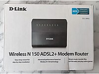 D-Link Wireless N 150 ADSL2+ Modem Router