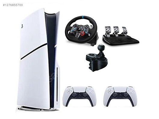 Resim Sony Playstation 5 Slim Cd'li 2.KOL +G29 DİREKSİYON+SHİFTER SC 
