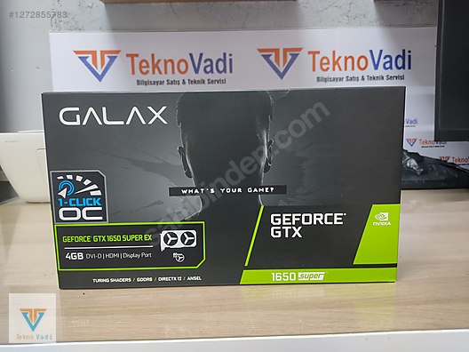 Bakımlı Tertemiz GALAX GTX 1650 Super ( RX580 Avcısı ) sahibinden.comda ...