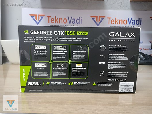 Bakımlı Tertemiz GALAX GTX 1650 Super ( RX580 Avcısı ) sahibinden.comda ...