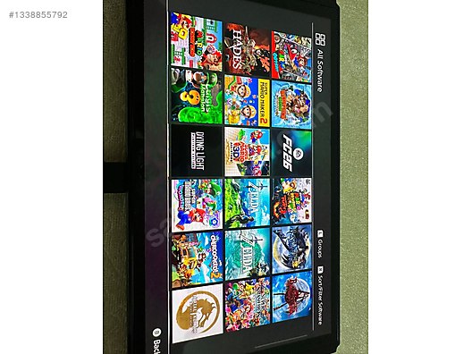 nintendo switch oled (çipli) + 512 gb samsung evo micro sd on