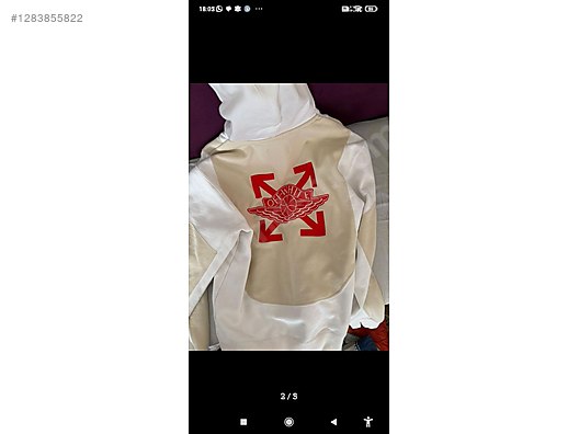 Off white x jordan hoodie - Nike Erkek Ceket Modelleri - 1283855822