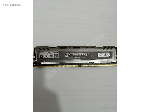 Micron Ballistix 8GB DDR4 RAM Bellek sahibinden.comda - 1318855957