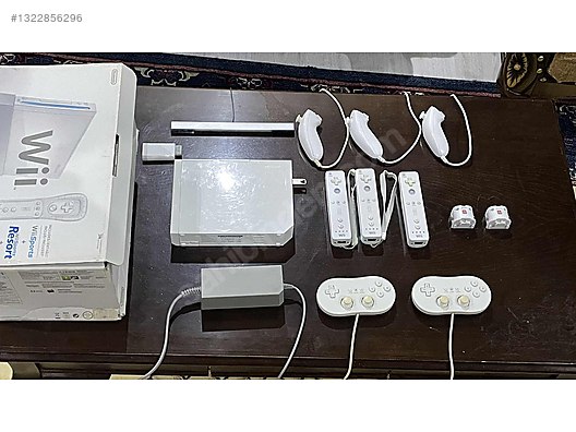 Nintendo Wii ホワイト ゲームと周辺機器 Nintendo Wii Full Set 5 Kollu | 3 Remote 3 Nunchuk | Motion Plus
