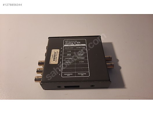 Blackmagic Mini Converter Analog to SDI sahibinden.comda - 1278856344