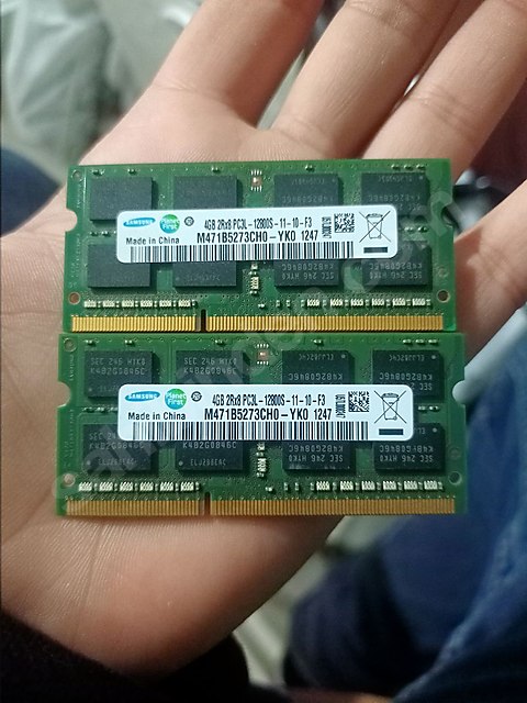 4 GB DDR3 laptop ram