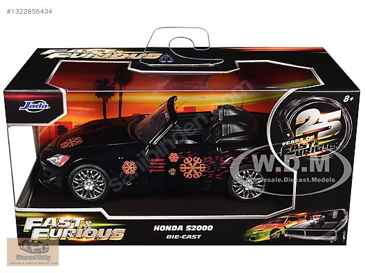 JADA 1/32 ÖLÇEK FAST & FURIOUS JOHNNY'S HONDA S2000 SIFIR! on