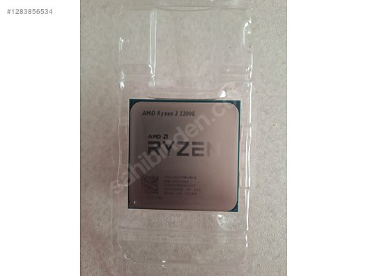 AMD Ryzen 3 2200G Vega 8 Grafik Kutulu - İşlemci ve Tüm Masaüstü Bilgisayar Parçaları sahibinden.com'da
