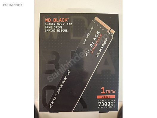 Western Digital Black SN850X PCI-Express 4.0 1 TB M.2 SSD