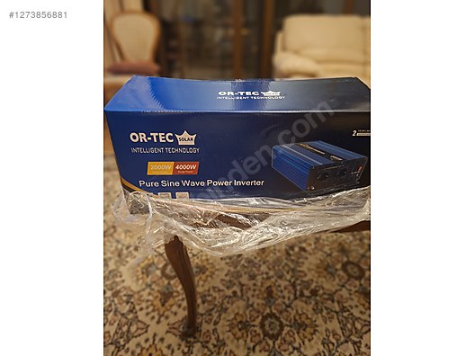 Güneş Enerjisi Sistemi - ORTEC 12V 2000W TAM SİNÜS İNVERTER