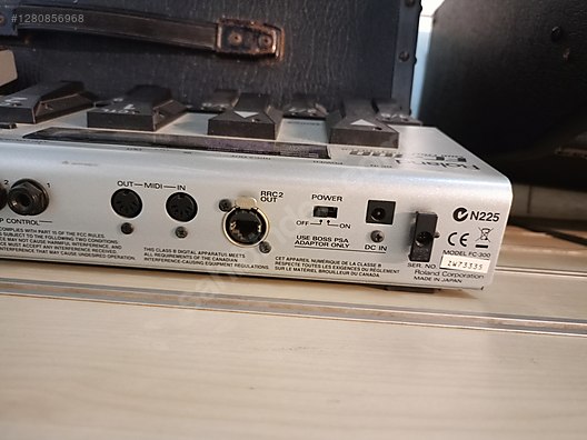Roland fc-300 foot controller - Prosesör ve Diğer Enstrüman Yan