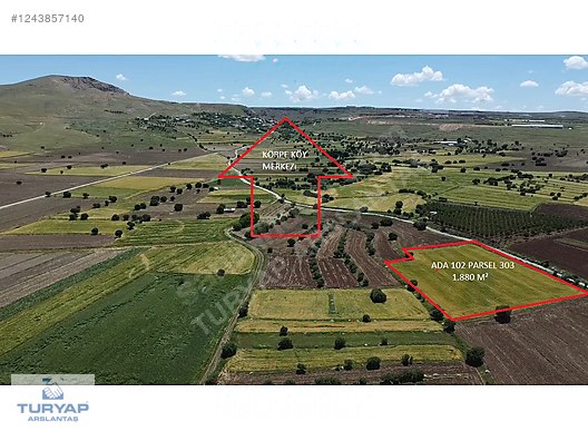 TURYAP ARSLANTAŞ'TAN KÖRPEDE SATILIK KÜÇÜK PARSEL TARLA #1243857140