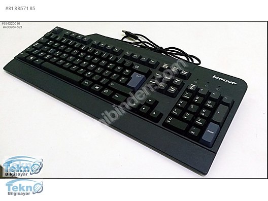 Lenovo Kb1021 Turkce F Siyah Usb Klavye Kablolu Klavyeler Sahibinden Com Da 818857185