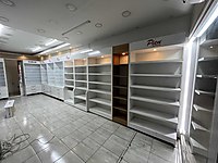 İkinci el temiz kaliteli raf sistemi/dolap/mobilya