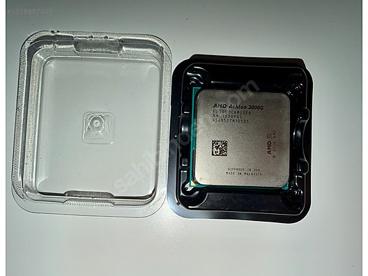AMD ATHLON 3000G 3.5 Ghz AM4 5 MB Cache 35 W TRAY sahibinden.comda
