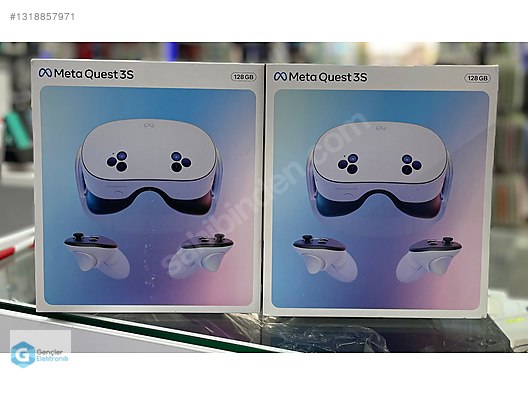 Meta Quest 3S 128 GB SIFIR - Garanti - Takas - ÜCRETSİZ KURYE