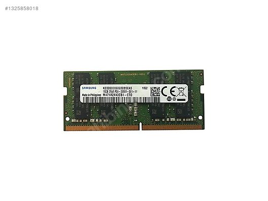 Samsung 16 GB DDR4 2666 MHz CL19 Notebook Ram TEK PARÇA sahibinden