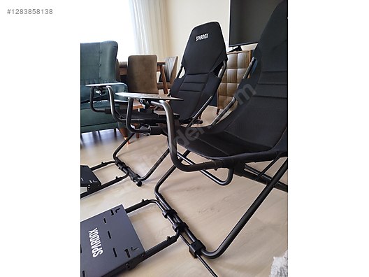 Spardox Siyah - Gri Oyuncu Koltuğu