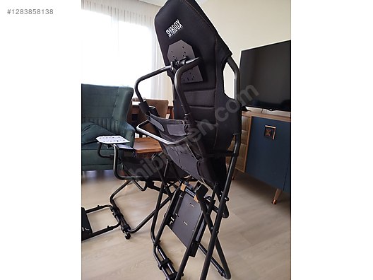 Spardox Siyah - Gri Oyuncu Koltuğu