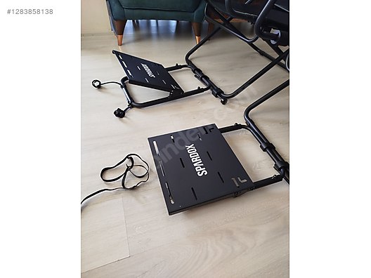 Spardox Siyah - Gri Oyuncu Koltuğu