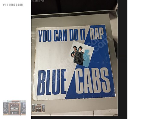 BLUE CAPS YOU CAN DO İT RAP LP DÖNEM BASKI - Müzik Plakları