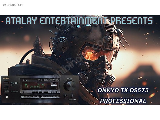 Onkyo Receiver Amfi - ONKYO TX DS575 KUMANDALI-SIFIR AYARINDA