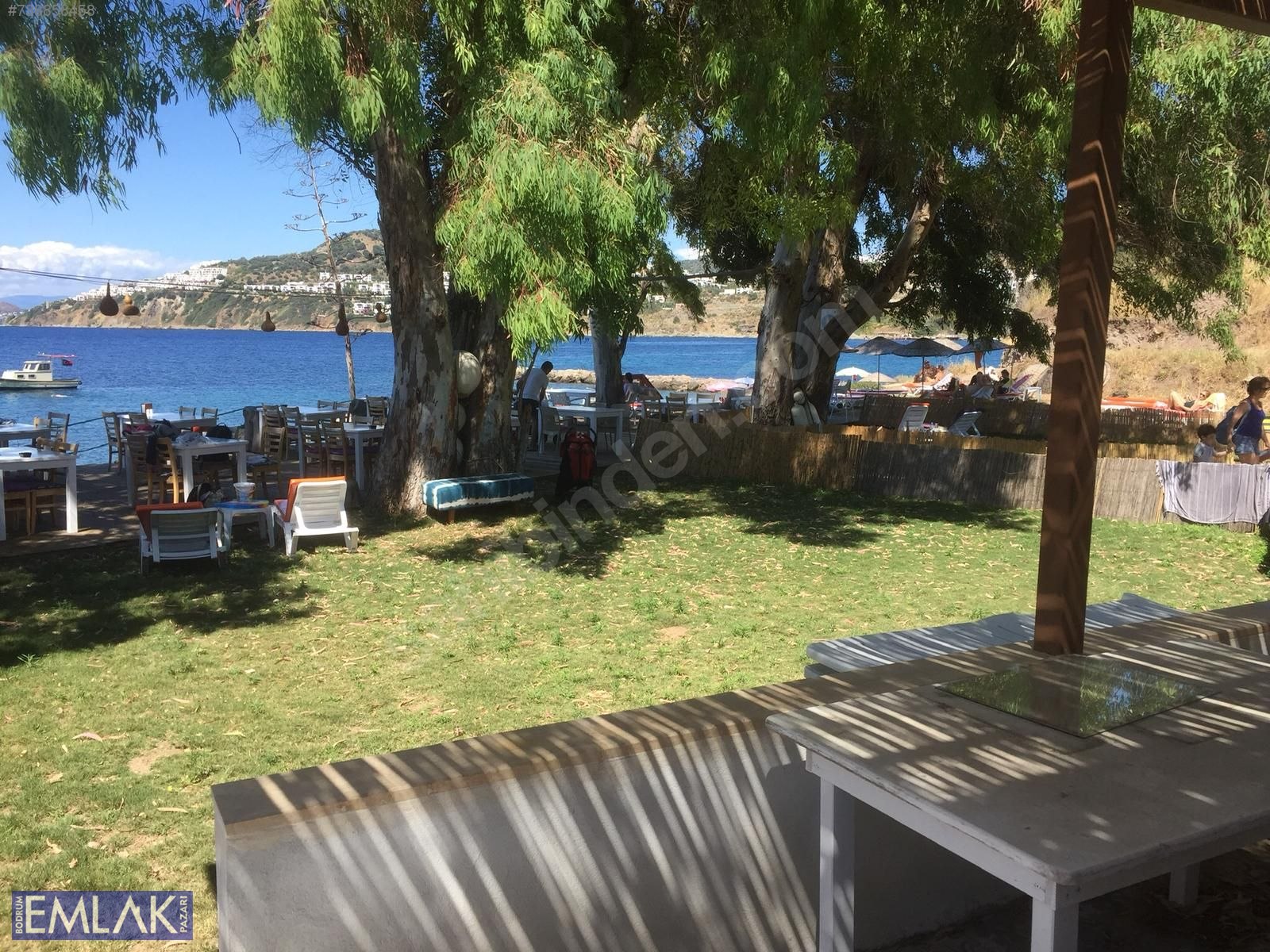 Bodrum Gümüşlükte Havuzlu Sitede,Manzaralı,Bahçeli,Eşyalı Daire