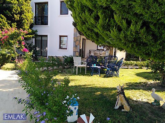 Bodrum Gümüşlükte Havuzlu Sitede,Manzaralı,Bahçeli,Eşyalı Daire