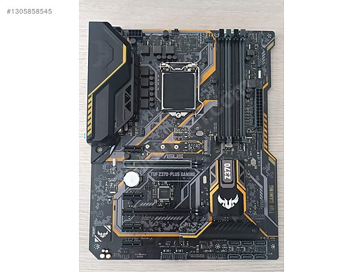 ASUS TUF Z370-PLUS GAMING Soket 1151 DDR4 4000MHz RGB Anakart