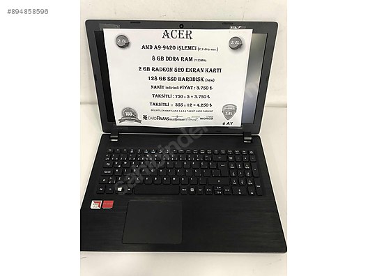 2 El Acer Amd9 Ilan Ve Alisveriste Ilk Adres Sahibinden Com Da 894858596