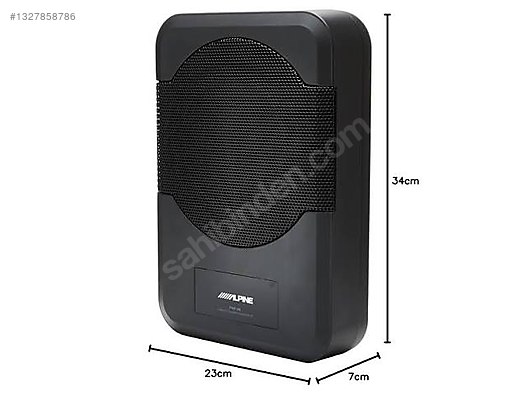 Alpine PWE-S8 20cm Aktif Subwoofer | 240W dahili amfi - İkinci El
