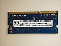 SK hynix 2GB DDR3 Notebook RAMI 1600MHz, CL11