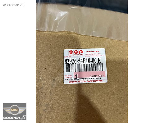 SUZİKİ VİTARA KAPLAMA ORJİNAL 83926-54P10-0CE - İlan ve