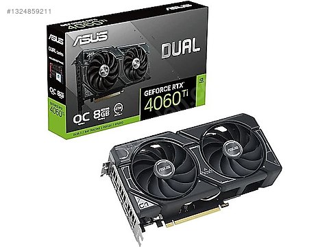 【水濡れジャンク】ASUS GeForce RTX 4060 Ti 8GB OC ASUS RTX 4060 TI 8GB OC EDITION sahibinden.comda - 1324859211