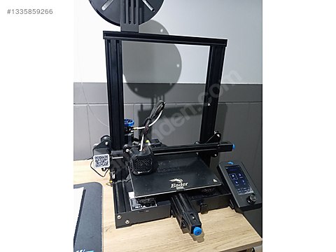 3D Printer / Creality Ender 3 V2- Sorunsuz,Orjinel parça on