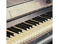 1894 YAPIMI GEBR. ZIMMERMAN ANTİKA PİYANO