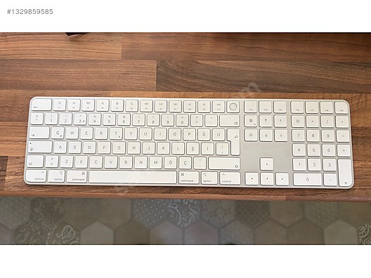 Apple Magic Keyboard 3 + Touch ID (A2520) NUMPAD sahibinden.comda