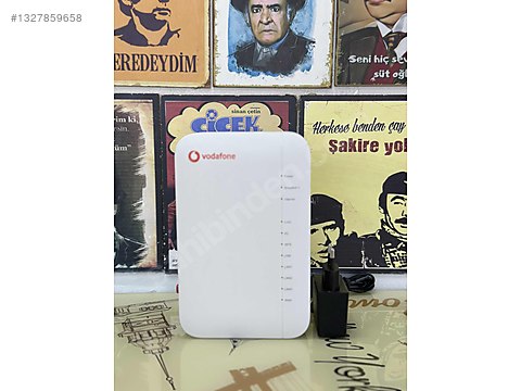 切手61 ZTE ZXHN H1601 Wi-Fi 6 VDSL etiketi yok sağlam sahibinden.comda