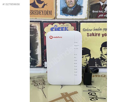 ZTE ZXHN H1601 Wi-Fi 6 VDSL etiketi yok sağlam sahibinden.comda