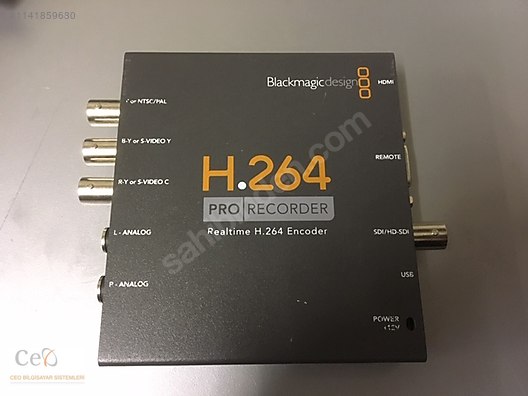 Blackmagic Design H.264 Pro Recorder at sahibinden.com - 1141859680