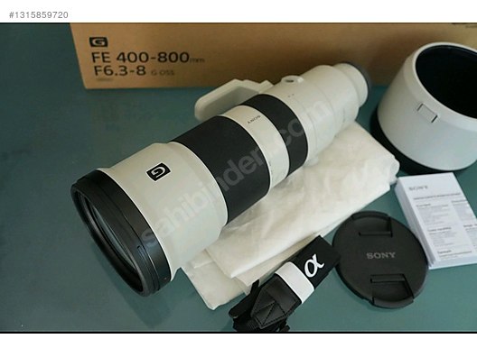 Lensler / SONY FE 400-800mm f/6.3-8 Lens sahibinden.comda - 1315859720