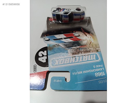 Matchbox Diecast Model 1:500 Lamborghini Araba - 1315859958